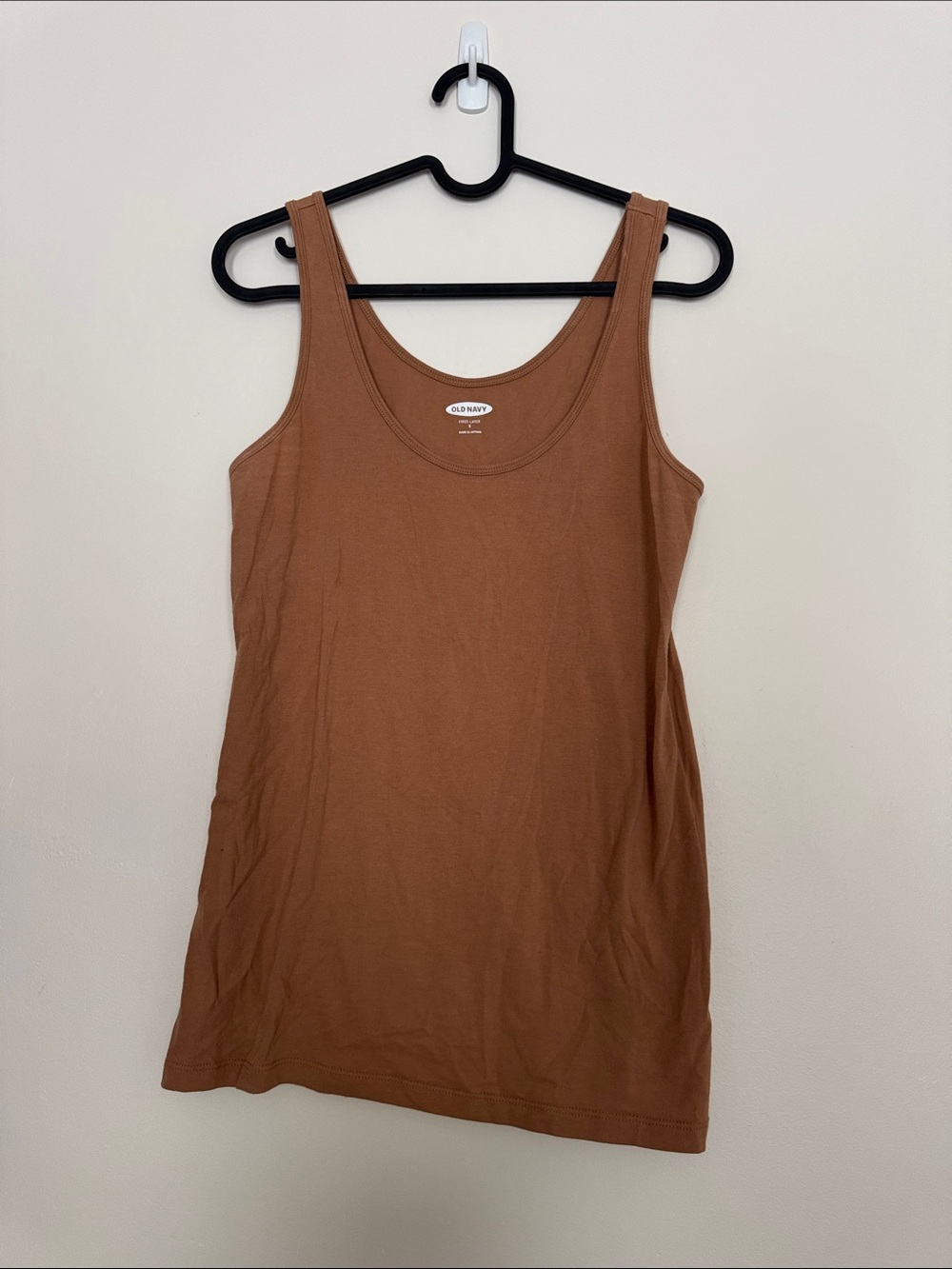 Old Navy Women's Tank Top — Copper Brown Scoop Neck